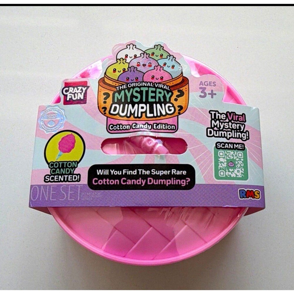 Crazy Fun Viral Mystery Dumpling Cotton Candy Edition Toy